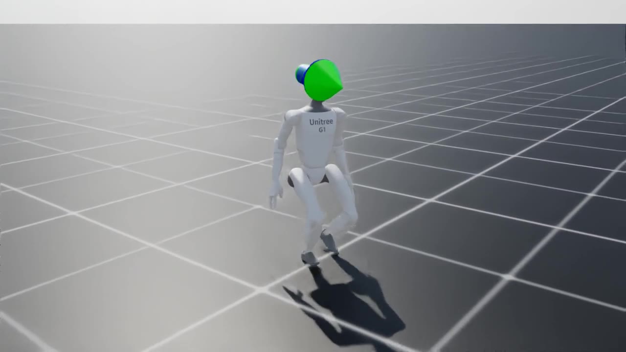 G1 walking policy — short animated preview